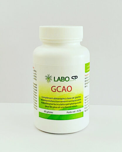 GCAO - Complément alimentaire antioxydant et protection de l'oeil | Sante-nature-science.com