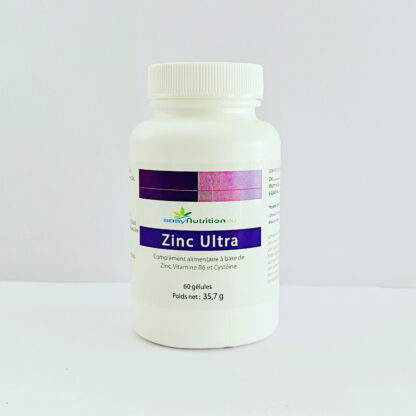Zinc Ultra - Complément alimentaire équilibre acido-basique, vision, immunité | Sante-nature-science.com